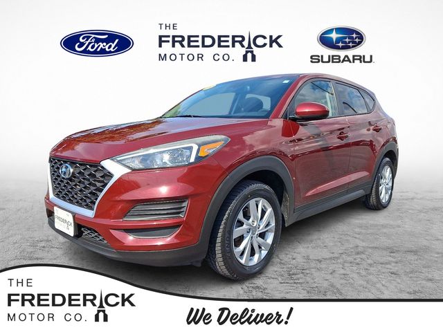Gemstone Red 2019 Hyundai Tucson SUV / Crossover Front-Wheel Drive 6-Speed Automatic