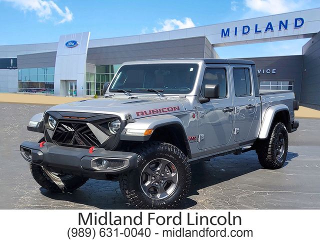 Billet Silver Metallic Clearcoat 2020 Jeep Gladiator Pickup Truck Four-Wheel Drive 8-Speed Automatic