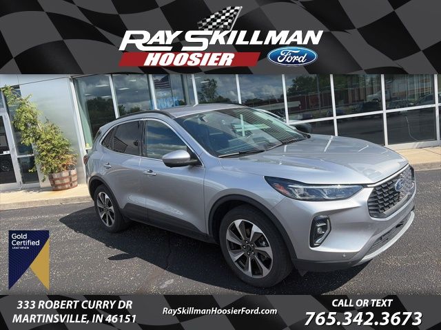 Silver Metallic 2023 Ford Escape SUV / Crossover All-Wheel Drive 8-Speed Automatic