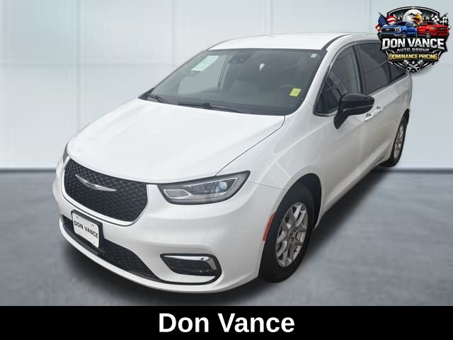 Bright White Clearcoat 2024 Chrysler Pacifica Touring L FWD Minivan Front-Wheel Drive 9-Speed Automatic