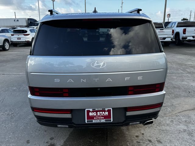 2025 Hyundai Santa Fe Limited Silver at Baytown Hyundai