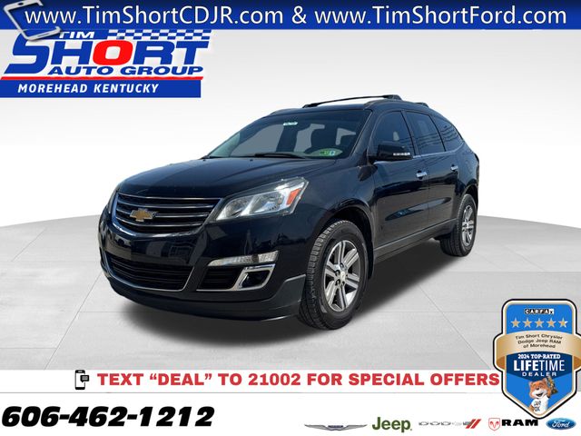 Black Granite Metallic 2015 Chevrolet Traverse 2LT FWD SUV / Crossover Front-Wheel Drive 6-Speed Automatic