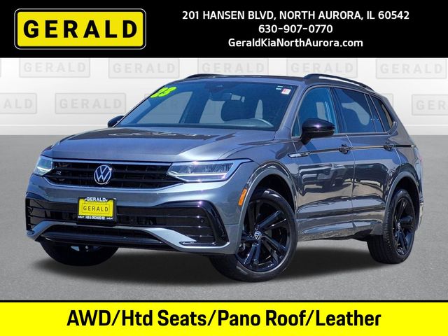 Platinum Gray Metallic 2023 Volkswagen Tiguan SUV / Crossover All-Wheel Drive 8-Speed Automatic