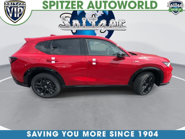 2026 Acura ADX A-Spec Advance Package Red at Spitzer Acura