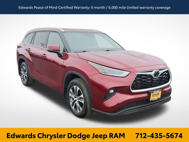 Pearl 2021 Toyota Highlander SUV / Crossover All-Wheel Drive 8-Speed Automatic