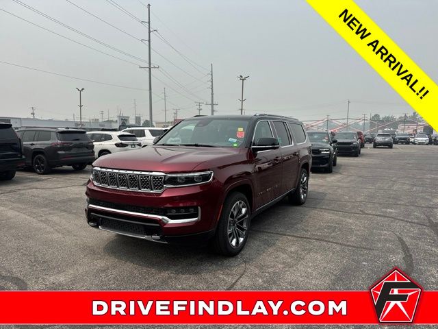 Velvet Red Pearlcoat 2025 Jeep Grand Wagoneer L SUV / Crossover Four-Wheel Drive 8-Speed Automatic