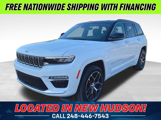Bright White Clearcoat 2024 Jeep Grand Cherokee SUV / Crossover Four-Wheel Drive 8-Speed Automatic