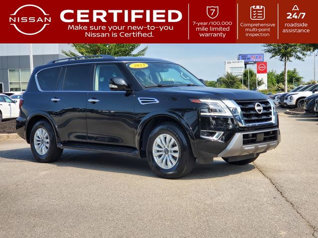 Super Black 2023 Nissan Armada SUV / Crossover 4X2 7-Speed Automatic