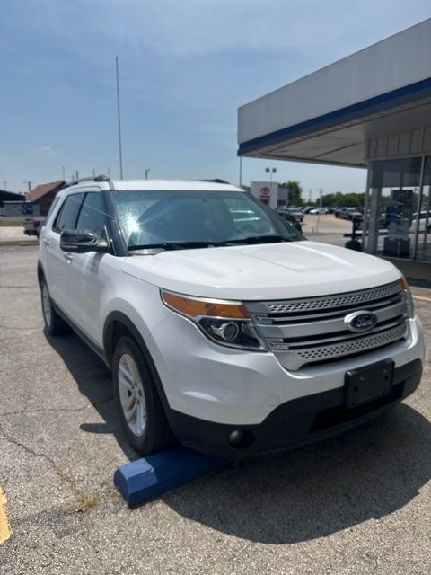 White 2013 Ford Explorer SUV / Crossover All-Wheel Drive 6-Speed Automatic