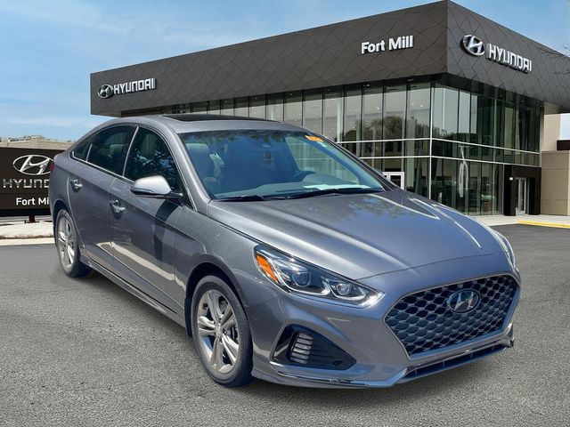 Machine Gray 2019 Hyundai Sonata Limited FWD Sedan Front-Wheel Drive 6-Speed Automatic