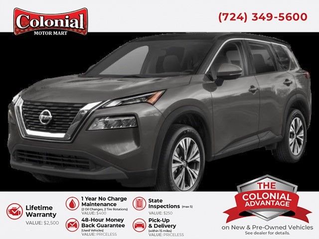 Gray (Gun Metallic) 2023 Nissan Rogue SV AWD SUV / Crossover All-Wheel Drive Continuously Variable Transmission