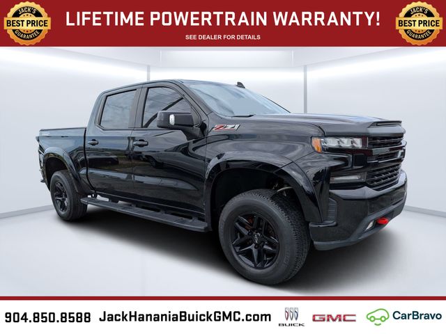 Black 2019 Chevrolet Silverado 1500 Pickup Truck Four-Wheel Drive 8-Speed Automatic