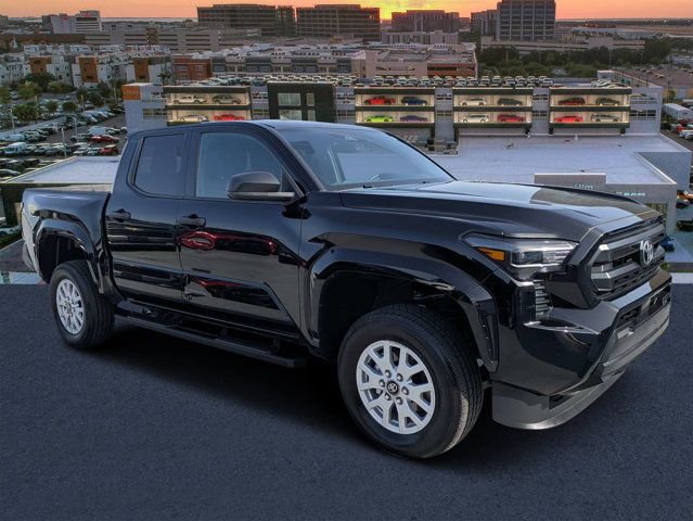Black 2025 Toyota Tacoma Pickup Truck Four-Wheel Drive 8-Speed Automatic