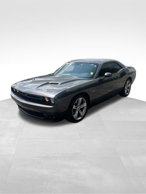 Gray (Granite Crystal Metallic Clearcoat) 2017 Dodge Challenger Coupe Rear-Wheel Drive 8-Speed Automatic