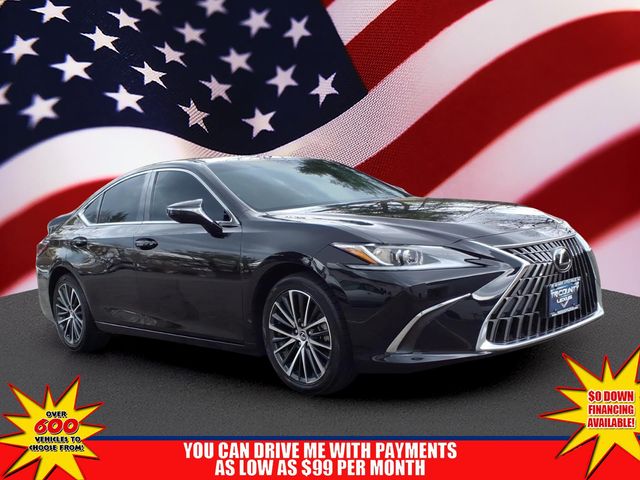 Black 2024 Lexus ES 350 FWD Sedan Front-Wheel Drive 8-Speed Automatic