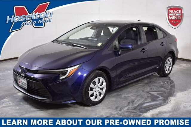 Blueprint 2023 Toyota Corolla Hybrid Sedan All-Wheel Drive Continuously Variable Transmission