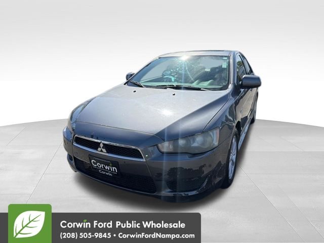 Gray 2011 Mitsubishi Lancer Sedan Front-Wheel Drive Continuously Variable Transmission