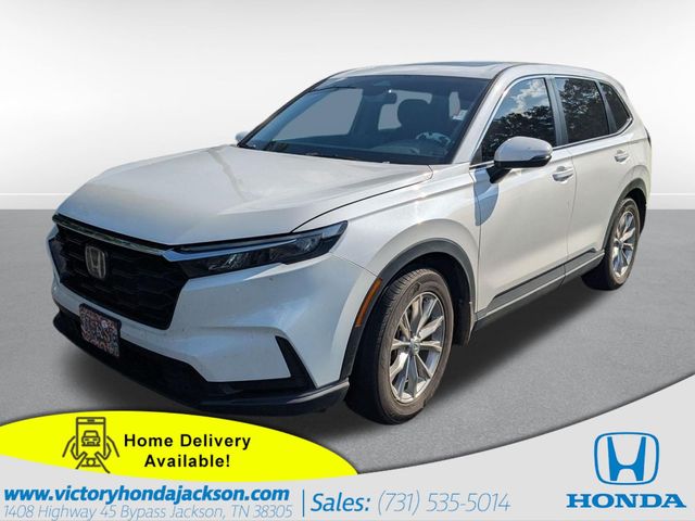 Platinum White Pearl 2024 Honda CR-V SUV / Crossover Front-Wheel Drive Continuously Variable Transmission