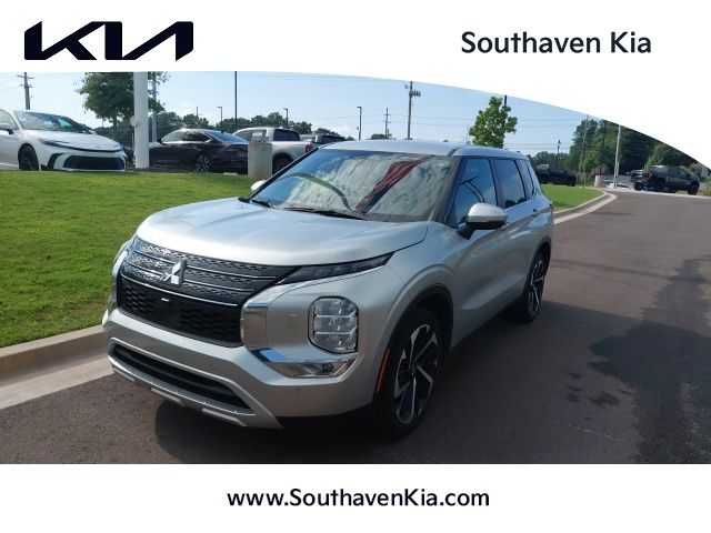 Blue 2024 Mitsubishi Outlander SUV / Crossover All-Wheel Drive Continuously Variable Transmission