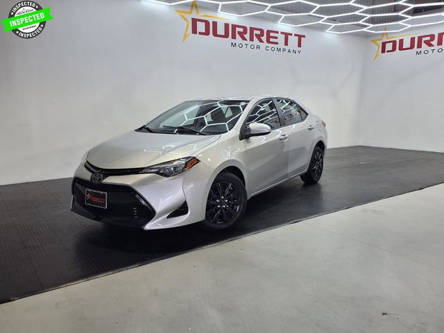 2017 Toyota Corolla LE Silver at Gullo Toyota