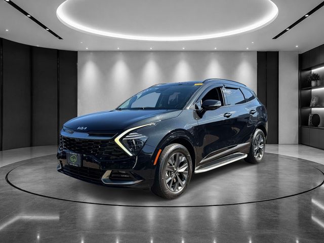 Fusion Black 2023 Kia Sportage Hybrid SUV / Crossover All-Wheel Drive 6-Speed Automatic