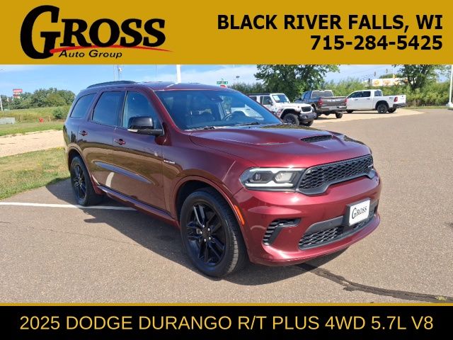 Octane Red Pearlcoat 2025 Dodge Durango SUV / Crossover All-Wheel Drive 8-Speed Automatic