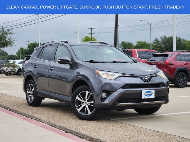 Magnetic Gray Metallic 2018 Toyota RAV4 XLE AWD SUV / Crossover All-Wheel Drive 6-Speed Automatic