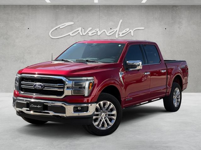Red Metallic 2025 Ford F-150 Pickup Truck Four-Wheel Drive Automatic