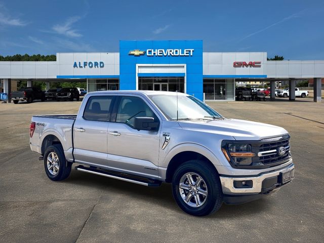 Silver Metallic 2024 Ford F-150 Pickup Truck Four-Wheel Drive Automatic