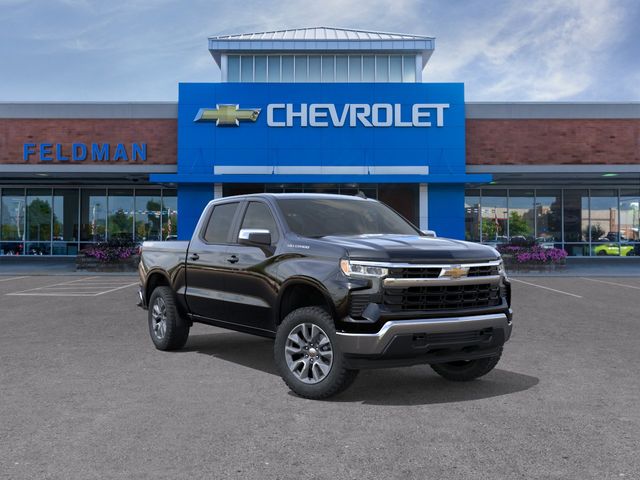 Black 2026 Chevrolet Silverado 1500 Pickup Truck Four-Wheel Drive 8-Speed Automatic