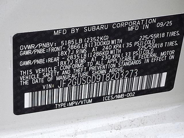 new 2026 Subaru Crosstrek Hybrid car, priced at $35,856