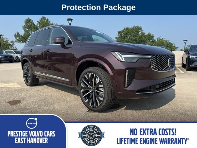 Mulberry Red Metallic 2026 Volvo XC90 Recharge T8 Ultra 7-Passenger eAWD SUV / Crossover All-Wheel Drive Automatic
