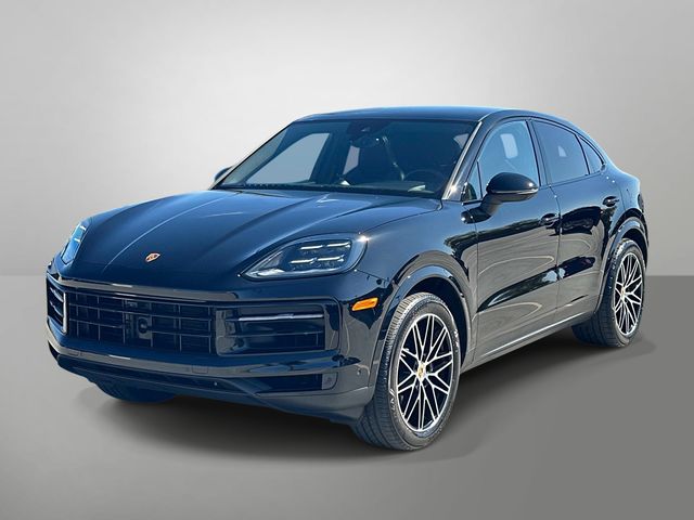 Black 2024 Porsche Cayenne Coupe Coupe All-Wheel Drive 8-Speed Automatic