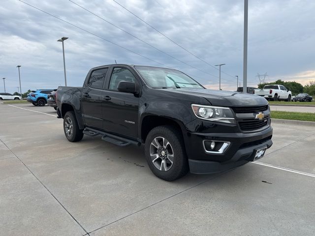 Black 2016 Chevrolet Colorado Z71 Crew Cab 4WD Pickup Truck Four-Wheel Drive 6-Speed Automatic