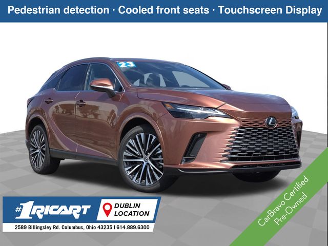 Red (Copper) 2023 Lexus RX SUV / Crossover All-Wheel Drive 8-Speed Automatic