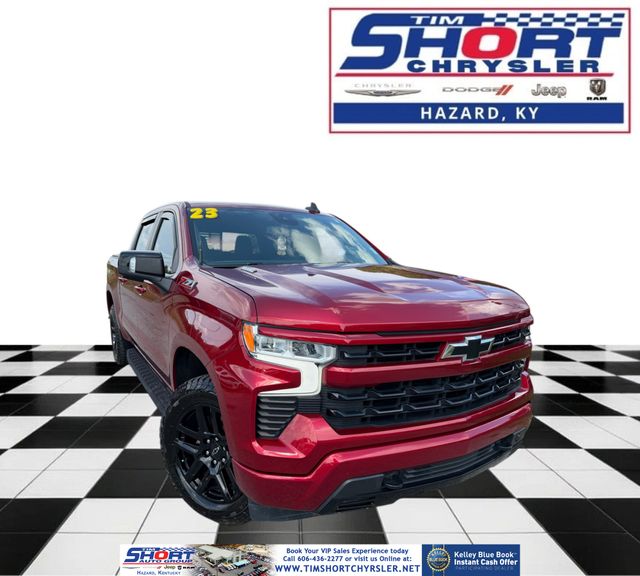 Radiant Red Tintcoat 2023 Chevrolet Silverado 1500 Pickup Truck Four-Wheel Drive Automatic