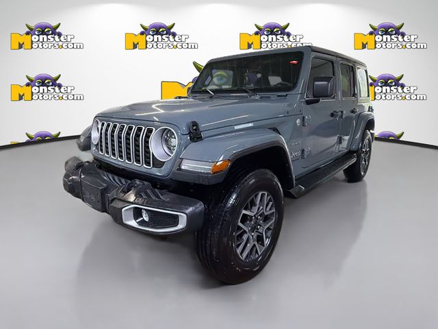 Anvil Clear Coat 2024 Jeep Wrangler Sahara 4-Door 4WD SUV / Crossover Four-Wheel Drive 8-Speed Automatic