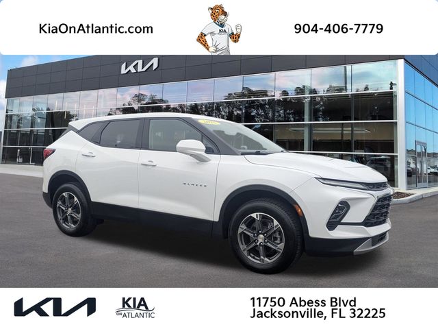 Summit White 2025 Chevrolet Blazer LT AWD SUV / Crossover 9-Speed Automatic Overdrive