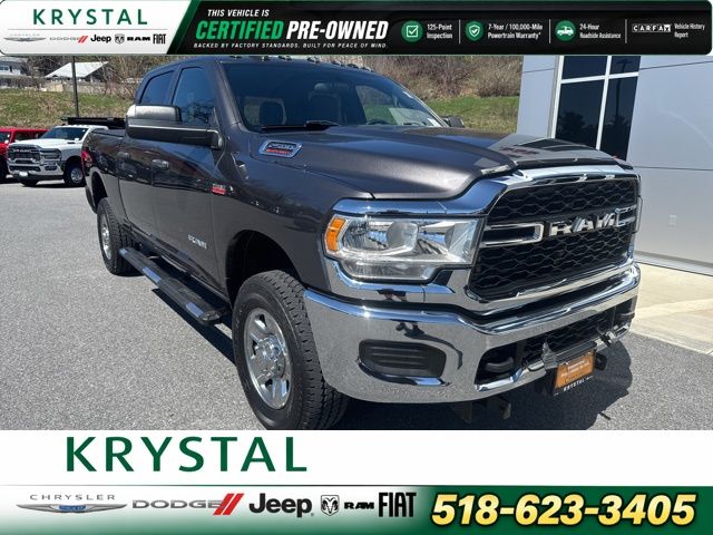 Gray (Granite Crystal Metallic Clearcoat) 2022 RAM 2500 Tradesman Crew Cab 4WD Pickup Truck Four-Wheel Drive 8-Speed Automatic