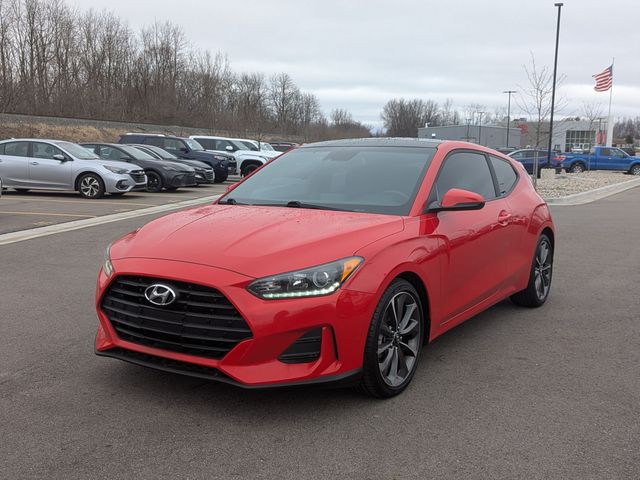 Racing Red 2020 Hyundai Veloster 2.0L Premium FWD Coupe Front-Wheel Drive 6-Speed Automatic