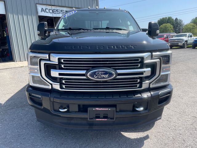 2022 Ford F-350SD Limited - Black Metallic exterior view 2