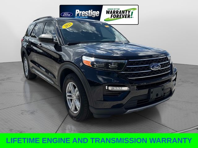 Black Metallic 2023 Ford Explorer SUV / Crossover Rear-Wheel Drive Automatic
