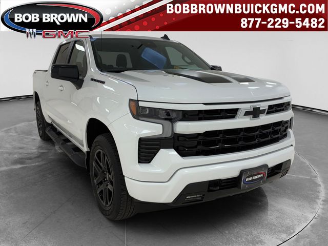 Summit White 2023 Chevrolet Silverado 1500 Pickup Truck Four-Wheel Drive Automatic