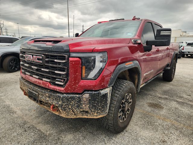 2024 GMC Sierra 2500HD AT4X Red at Bayway Cadillac of The Woodlands