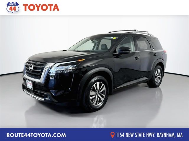 Super Black 2022 Nissan Pathfinder SL 4WD SUV / Crossover All-Wheel Drive 9-Speed Automatic