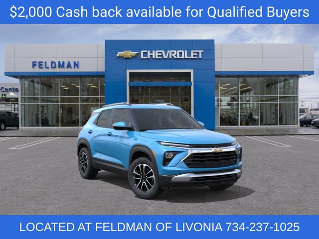 Marina Blue Metallic 2026 Chevrolet Trailblazer LT FWD SUV / Crossover Front-Wheel Drive Continuously Variable Transmission