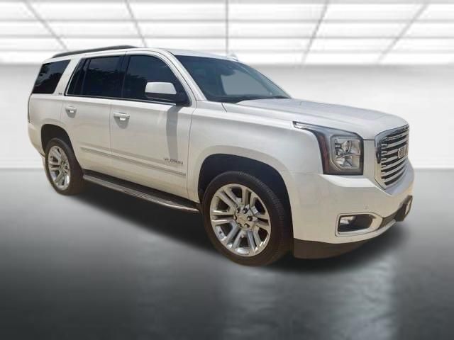 White Frost Tricoat 2019 GMC Yukon SUV / Crossover Four-Wheel Drive 6-Speed Automatic Overdrive