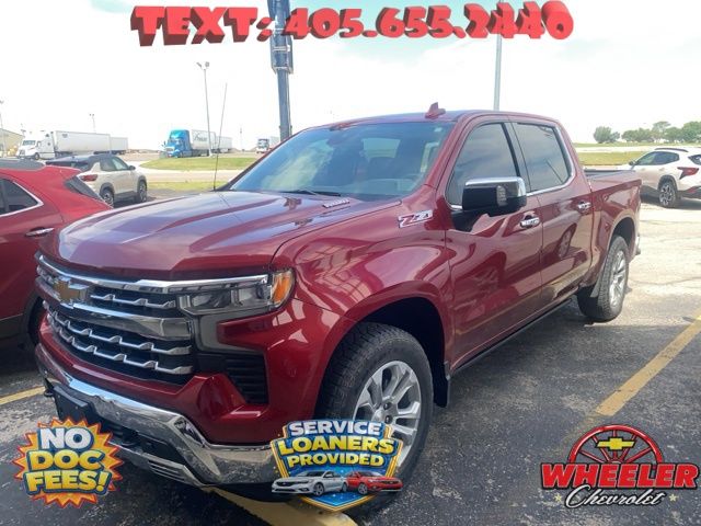 Radiant Red Tintcoat 2023 Chevrolet Silverado 1500 Pickup Truck Four-Wheel Drive Automatic