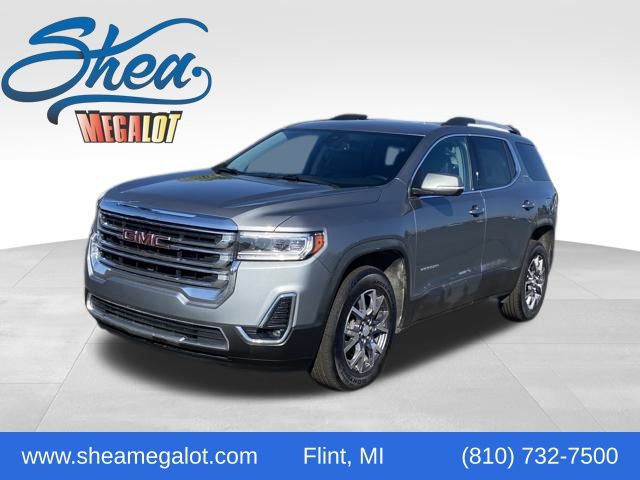 Gray 2023 GMC Acadia SUV / Crossover Four-Wheel Drive 9-Speed Automatic