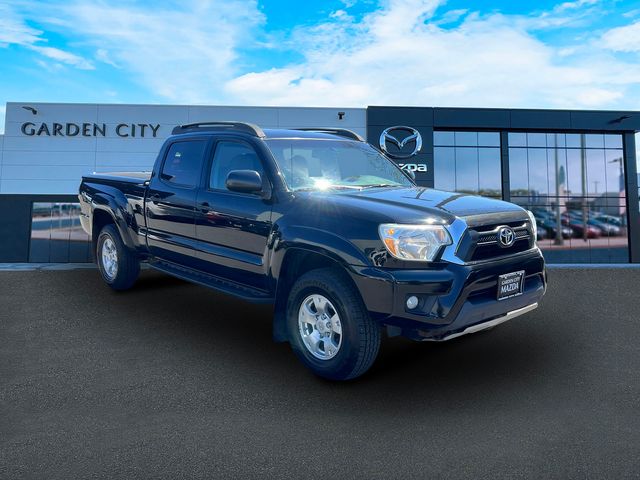 Black 2013 Toyota Tacoma Double Cab SB V6 4WD Pickup Truck Four-Wheel Drive 5-Speed Automatic Overdrive